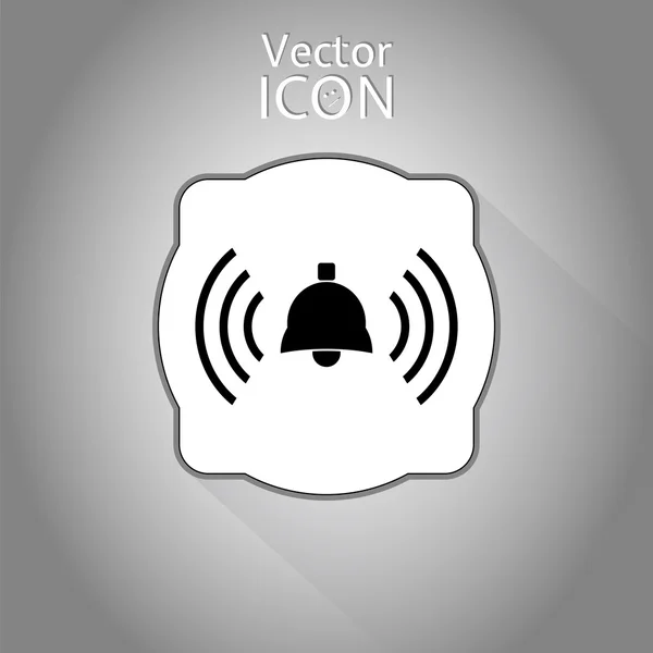 Ringing bell icon — Stock Vector