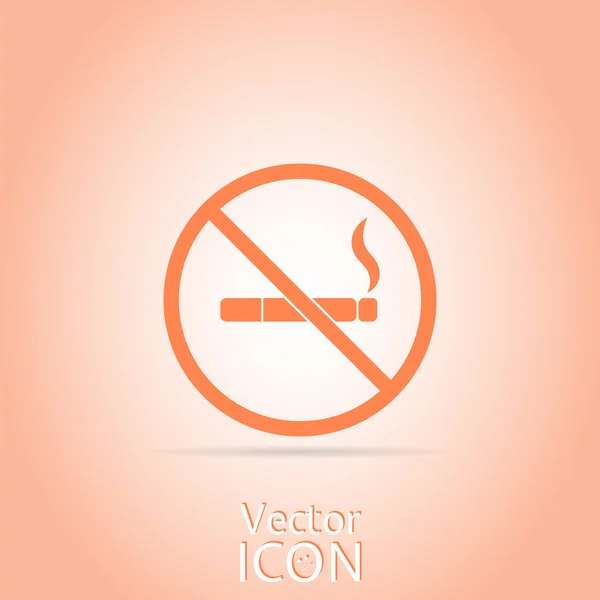 No smoking sign — Stock Vector