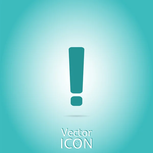 Icono de atención — Vector de stock