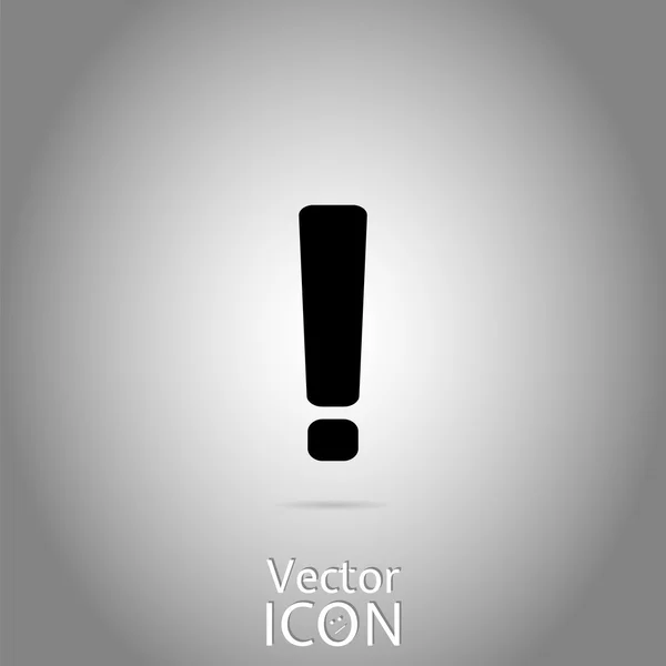 Icône attention — Image vectorielle