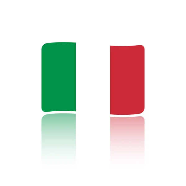 Bandera Italia — Archivo Imágenes Vectoriales