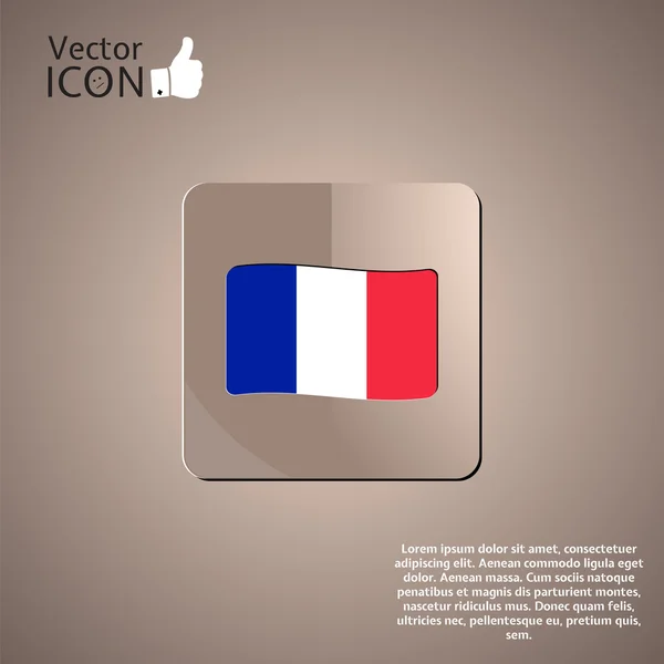 Flag France — Stock Vector