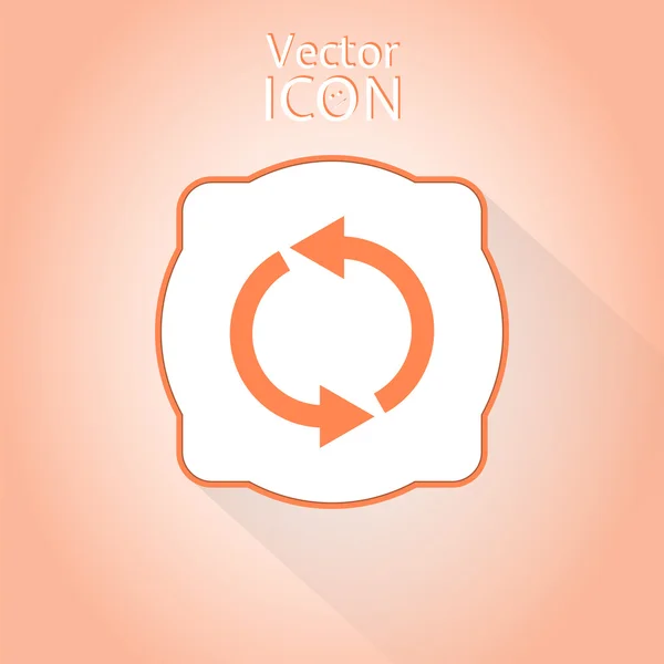 Načítání a ukládání ikon. Ploché styl — Stockový vektor