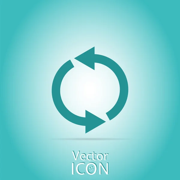 Cargando y almacenando iconos. Estilo plano — Vector de stock