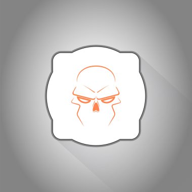 Kafatası - tehlike uyarı işareti