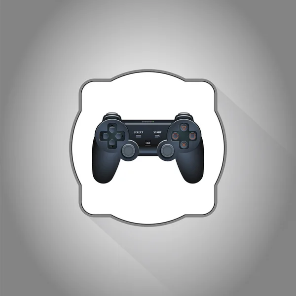 Gamepad Joystick. Consola de juegos Joystick. Imagen realista . — Vector de stock