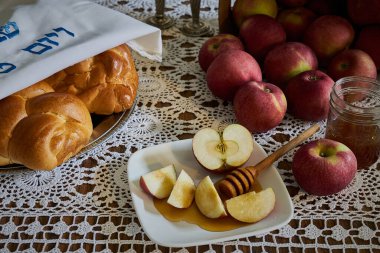 Elma ve Ballı Rosh Hashana Tatil Masası