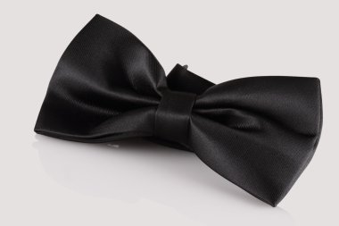 siyah papyon yakın çekim