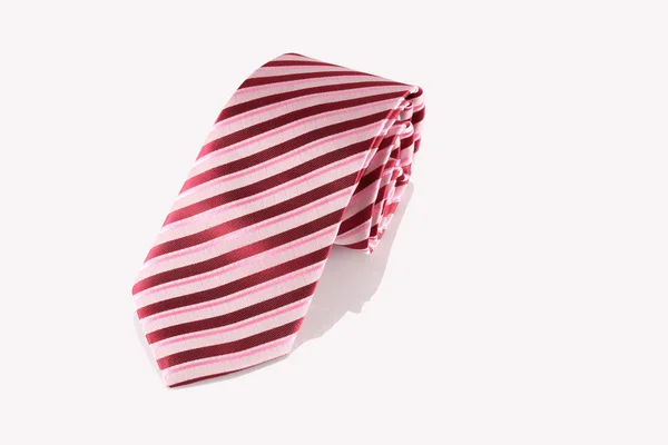 Red tie close up — Stock Photo, Image