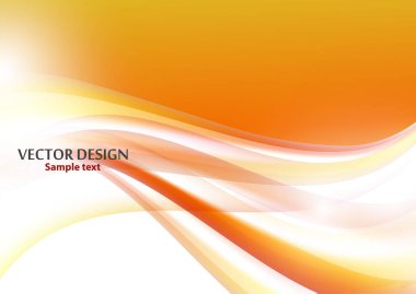 Parlak dalgalı çizgileri olan modern soyut bir arkaplan. Web tasarımı için vektör çizimi, web sitesi tasarımı, duvar kağıdı, afiş, sunum, kapak. Gelecekçi dalgalı arkaplan.