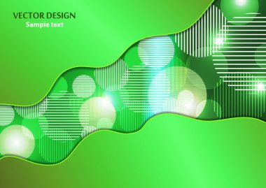 Parlak soyut katmanlı arka plan. Gradyan metalik renk, dairesel ve çizgili geometrik doku. Broşür, poster, afiş, kartvizit tasarımı için vektör ilüstrasyonu.