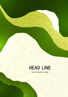 Parlak soyut arkaplan, renk dalga şekilleri. Kapak tasarımı için yaratıcı şablon, broşür, afiş, kartvizit. Vektör illüstrasyonu.