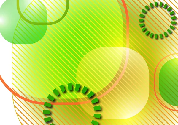Перекрывающиеся Круглые Квадраты Образуют Геометрическую Абстрактную Фоновую Композицию Дизайн Шаблона — стоковый вектор