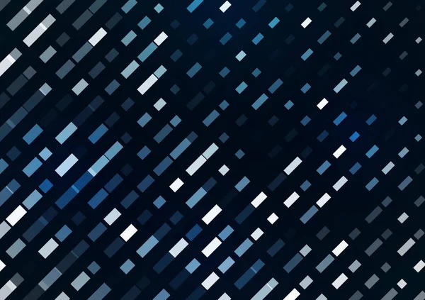 Mavi arkaplanda kesişen dikdörtgenlerin soyut çizgileri. Şirket tasarımı için parlak bir unsur. Vektör illüstrasyonu.