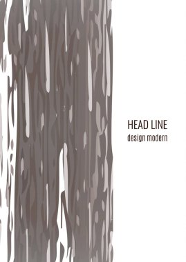 Ahşap doku etkisi. Çizgilerin organik şekli doğal bir doku yaratır. Tasarım geçmişi için biyografik çizgiler. İş stili, kumaş, kırtasiye için modern arka plan. Vektör illüstrasyonu