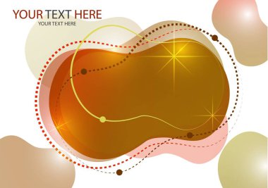 Yaratıcı soyut arkaplan Akışkan Biçim Renkleri ve Şekiller. Hareketli parlak şekilli bir vektör. Pankart ya da poster için gelecek tasarımı, poster tasarımı.