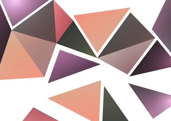 Moderne Abstrakte Hintergründe Geometrische Farbige Dreiecke Geschäfts Oder Technische Präsentation — Stockvektor