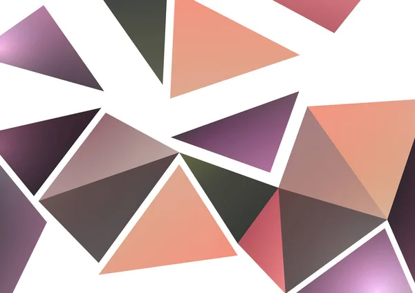 Moderne Abstrakte Hintergründe Geometrische Farbige Dreiecke Geschäfts Oder Technische Präsentation — Stockvektor