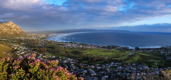 Blick Von Ferncliff Auf Hermanus Und Walker Bay Whale Coast — Stockfoto