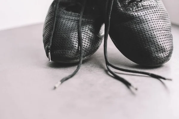 Worn Out Shoes Latin Ballroom Dancing International Dance Day — Stock Photo, Image