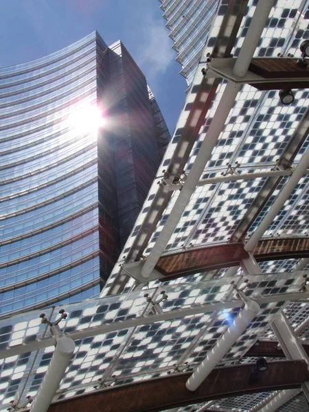 Milán Italia Octubre 2020 Rascacielos Ciudad Milán Italia Oficinas Negocios —  Fotos de Stock