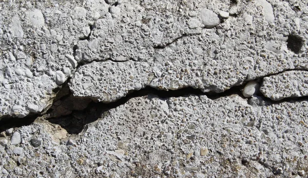 Deprem Hasarı Nedeniyle Duvarda Çatlak Var — Stok fotoğraf