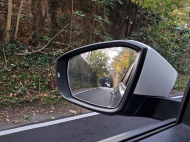 Car Rearview Mirror - Traveling the World