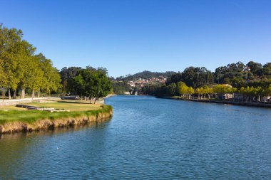 Galiçya, İspanya 'da Pontevedra şehrinde nehir