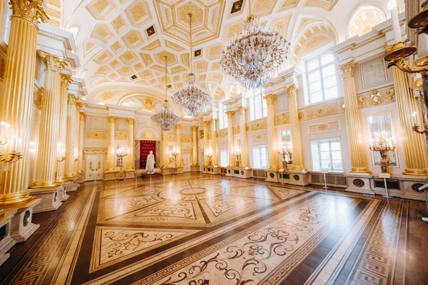 Grand Palace Tsaritsyno Verão Rússia Parque Tsaritsyno Uma Das Principais — Fotografia de Stock