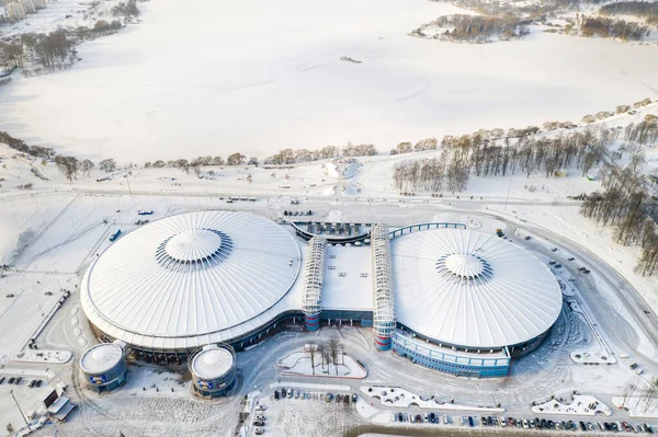 Janvier 2021 Complexe Moderne Institution Culturelle Sportive Etat Chizhovka Arena — Photo