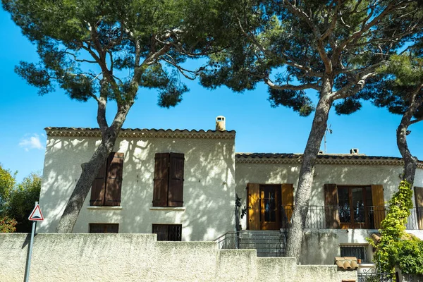 Uitzicht Villa Cassis Provence Frankrijk — Stockfoto
