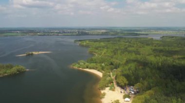 Zaslavskoe rezervuarı ya da Minsk kenti yakınlarındaki Minsk Denizi. Beyaz Rusya