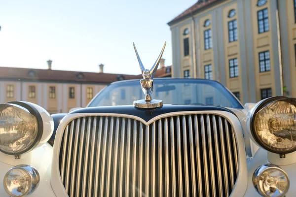 Nesvizh Bielorrússia Julho 2021 Lincoln Excalibur Phantom Pátio Castelo Nesvizh — Fotografia de Stock