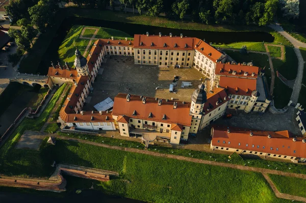 Nesvizh城堡位于Nesvizh Belarus市 — 图库照片