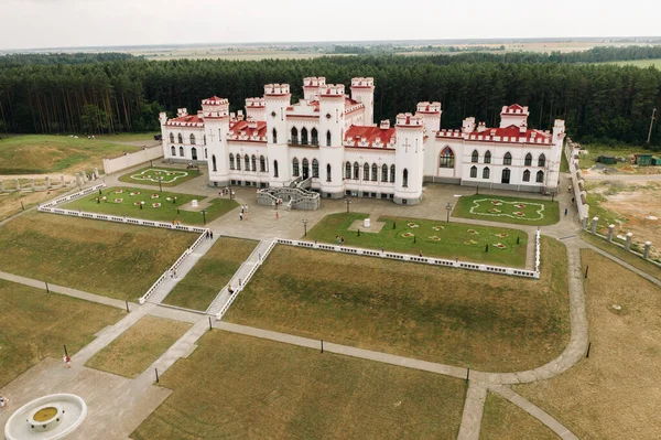 Beyaz Rusya Daki Yaz Kossovsky Kalesi Puslovsky Sarayı — Stok fotoğraf