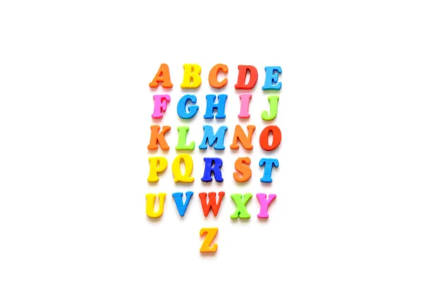 Alfabeto Inglês Alfabeto Para Ensinar Crianças Ler Escrever Alfabeto Inglês Imagem De Stock
