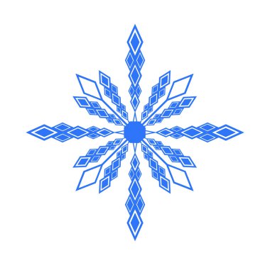 Kış için kar taneleri tasarımı. Noel tasarım geçmişi. Yeni yıl. Kış kar taneleri. İzole et.