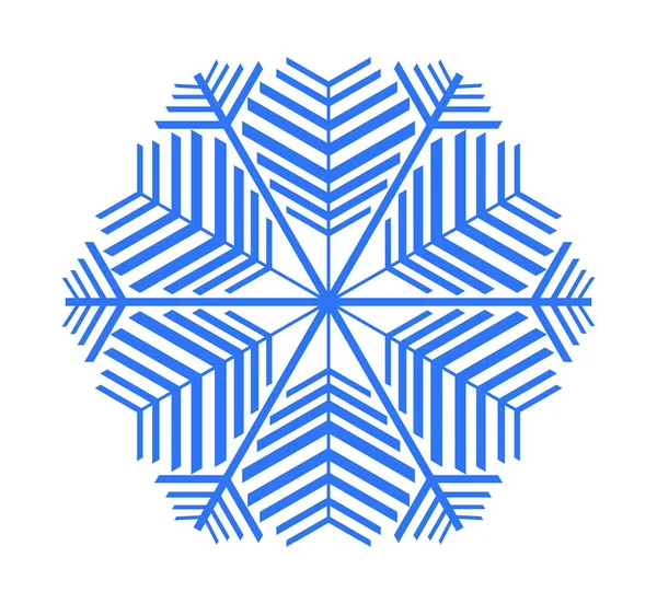 冬のための雪片デザイン クリスマスデザインの背景 冬の雪片 — ストック写真