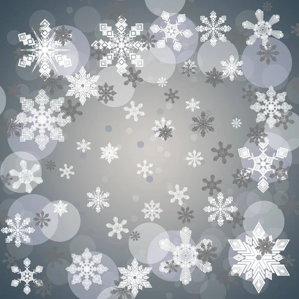 New Year Pattern Pattern Snowflakes Your Desktop — Stock Photo, Image