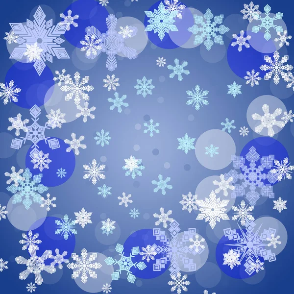 Πρωτοχρονιάτικο Μοτίβο Ένα Μοτίβο Νιφάδων Χιονιού Για Την Επιφάνεια Εργασίας — Φωτογραφία Αρχείου