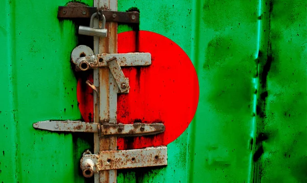 Bangladesh Flagga Textur Mall Coronavirus Pandemi Länder Kan Stängas Lås — Stockfoto