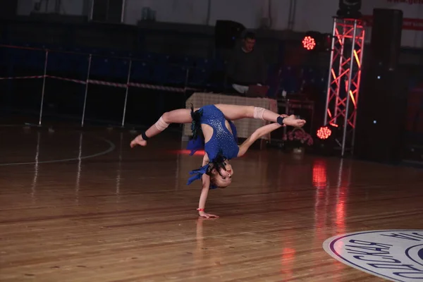 Odessa Oekraïne 2019 Moderne Danswedstrijd Aliance Dance Fest Demonstratievoorstellingen Van — Stockfoto