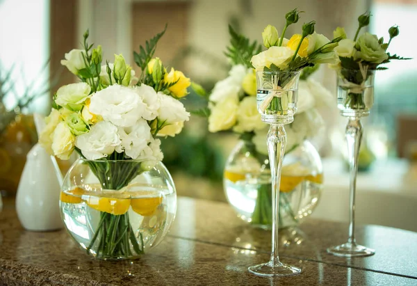 Hochzeitsstrauß Der Wichtigste Strauß Bei Der Hochzeit Ist Der Brautstrauß — Stockfoto