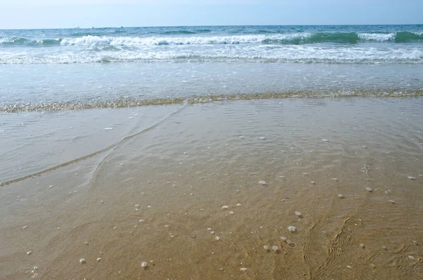 Praia Scheveningen Haia Famosa Maior Praia Holanda Passado Lugar Favorito — Fotografia de Stock