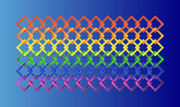 Anelli Colori Lgbt Anelli Illustrazione Sfondo Colori Modello Lgbt Internet — Foto Stock