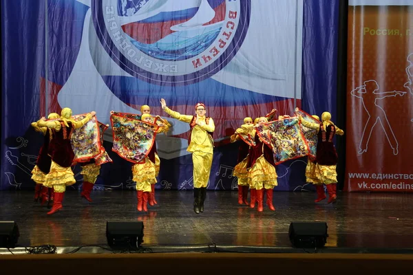 Concert Hall Cosmos Moscovo Rússia 2018 Festival Internacional Competição Equipas — Fotografia de Stock