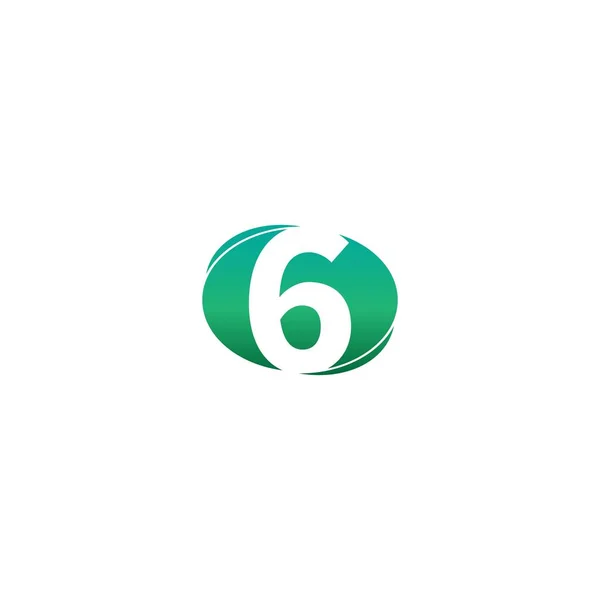 Number Icon Logo Creative Design Vector — Stock Vector