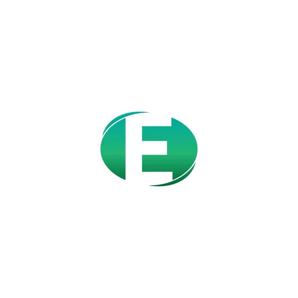 Lettre Icône Logo Design Créatif Vecteur — Image vectorielle