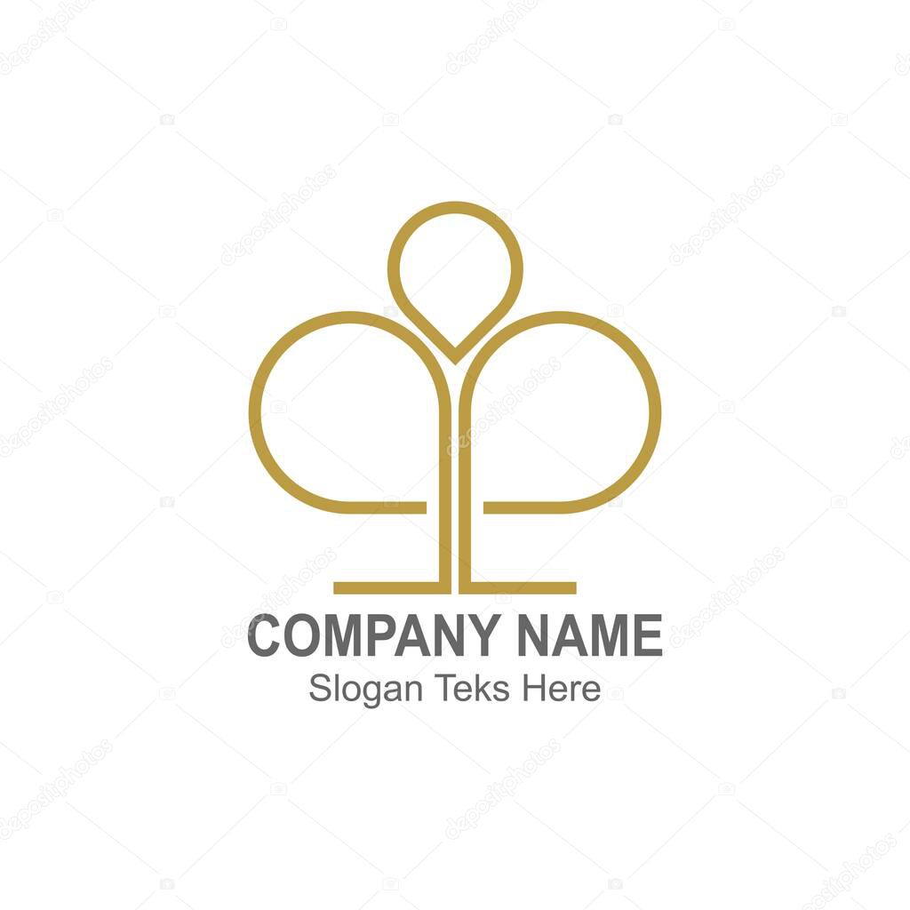 Cotton logo icon illustration vector design template