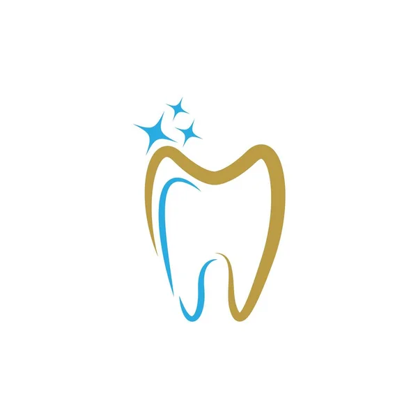 Diseño Ilustración Vectores Plantilla Icono Logotipo Dental — Vector de stock